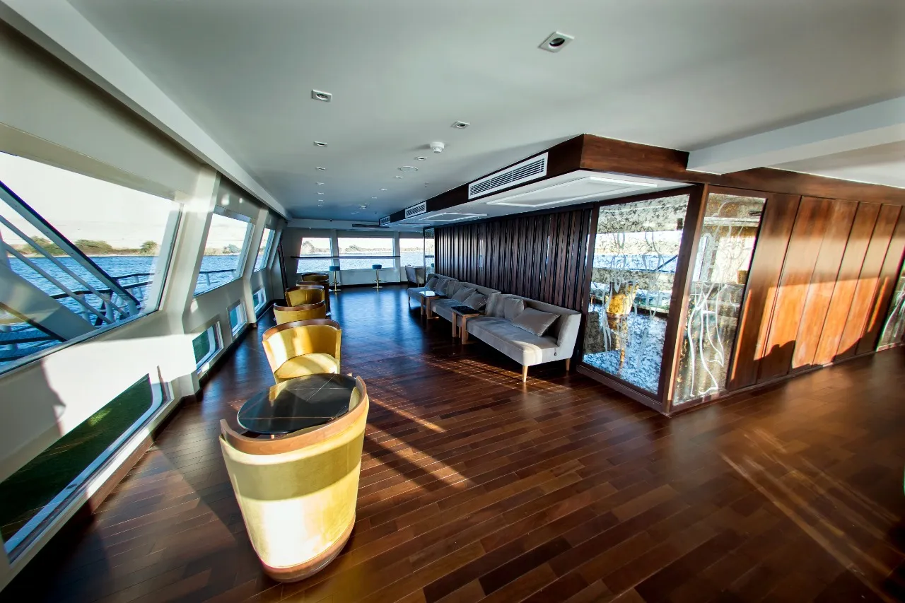 Lobby of the Concerto II Nile Cruise Nile cruise
